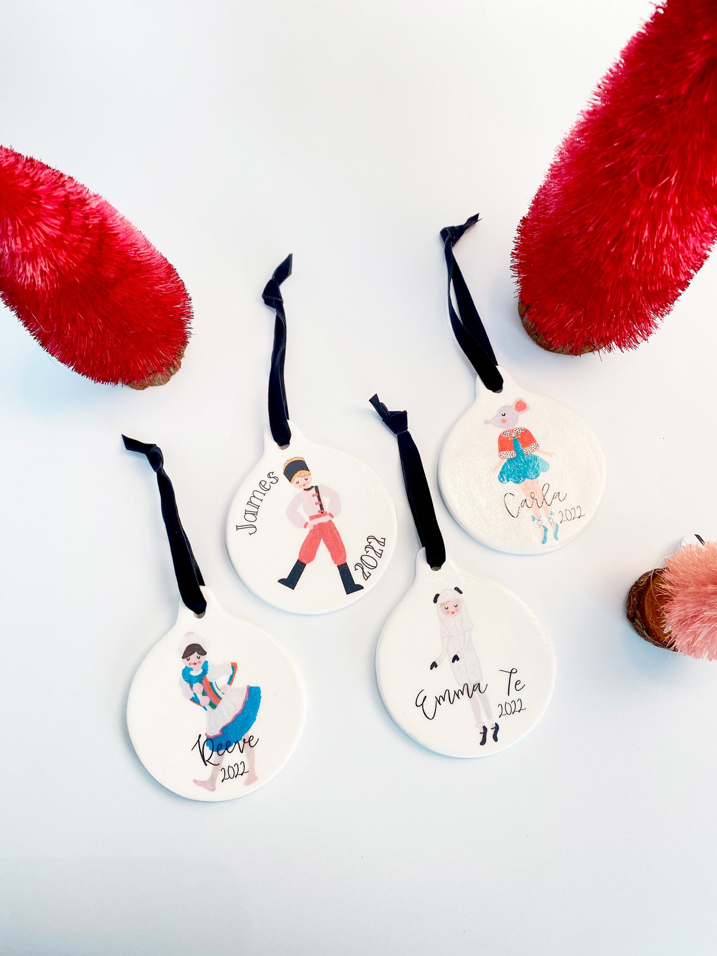 NUTCRACKER CHARACTER PERSONALIZED ORNAMENT