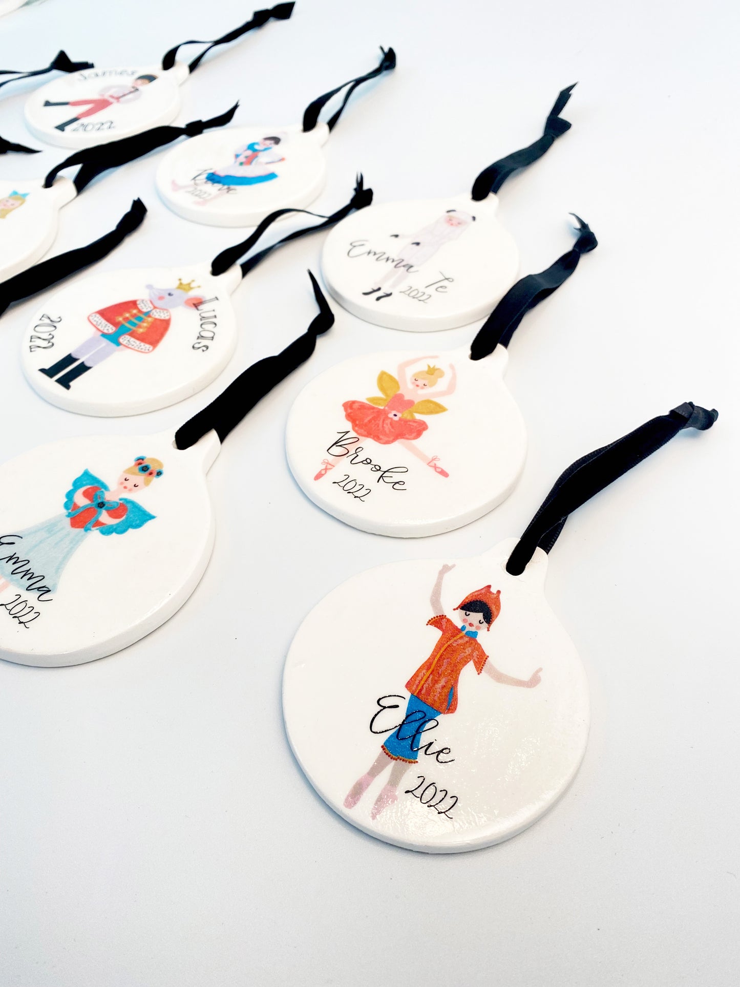 BALLERINA PERSONALIZED ORNAMENT