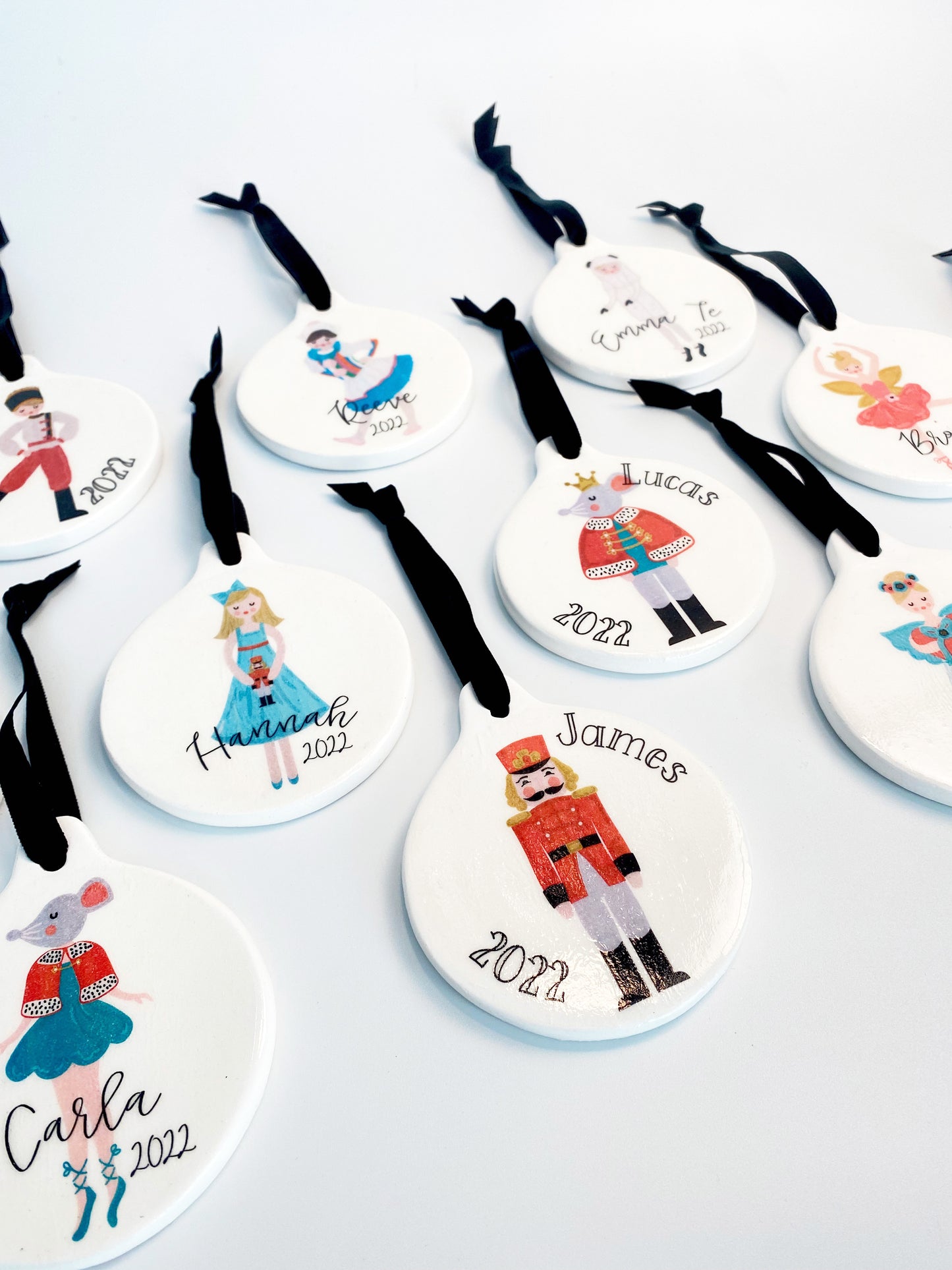 NUTCRACKER CHARACTER PERSONALIZED ORNAMENT