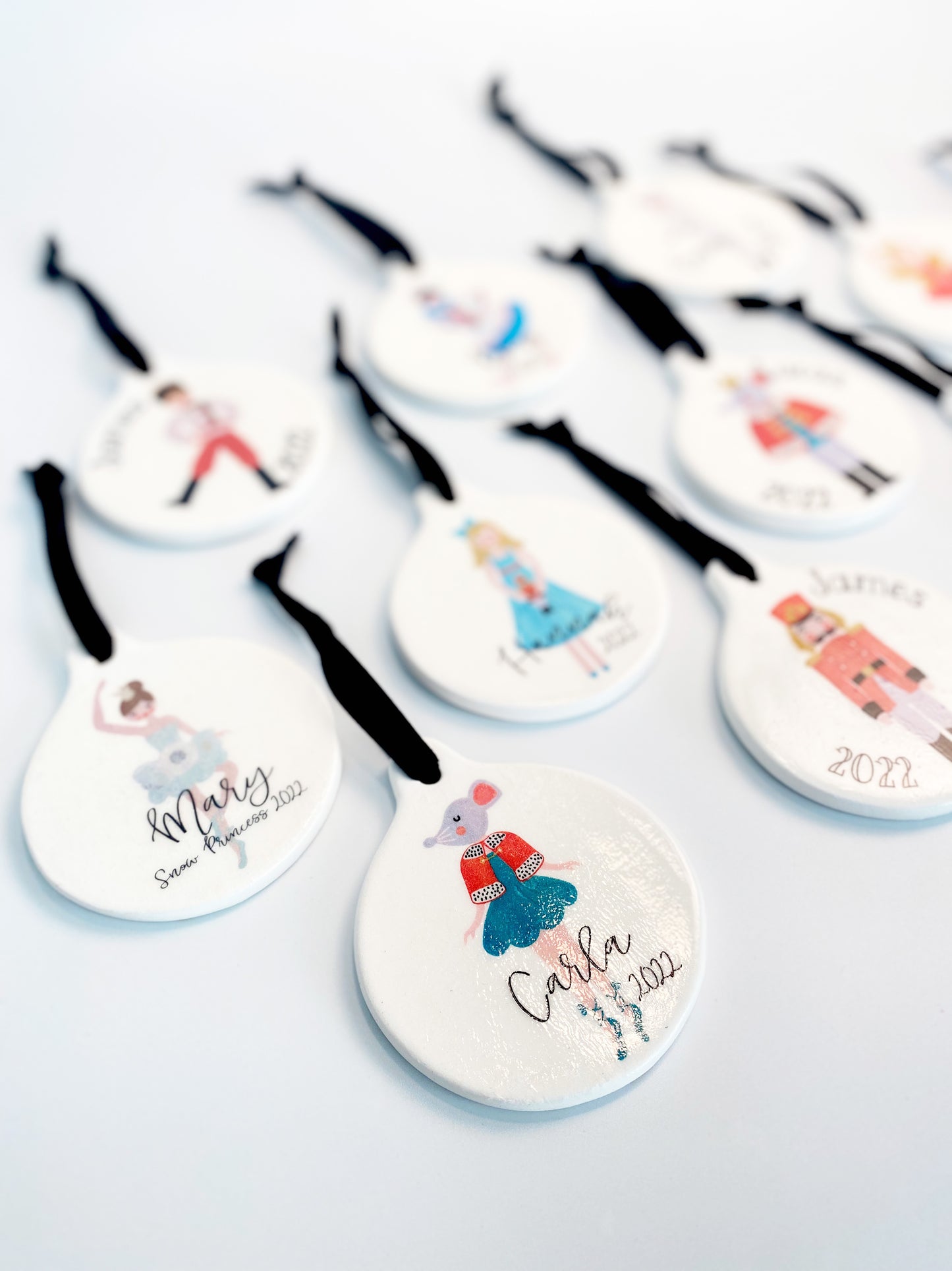 BALLERINA PERSONALIZED ORNAMENT