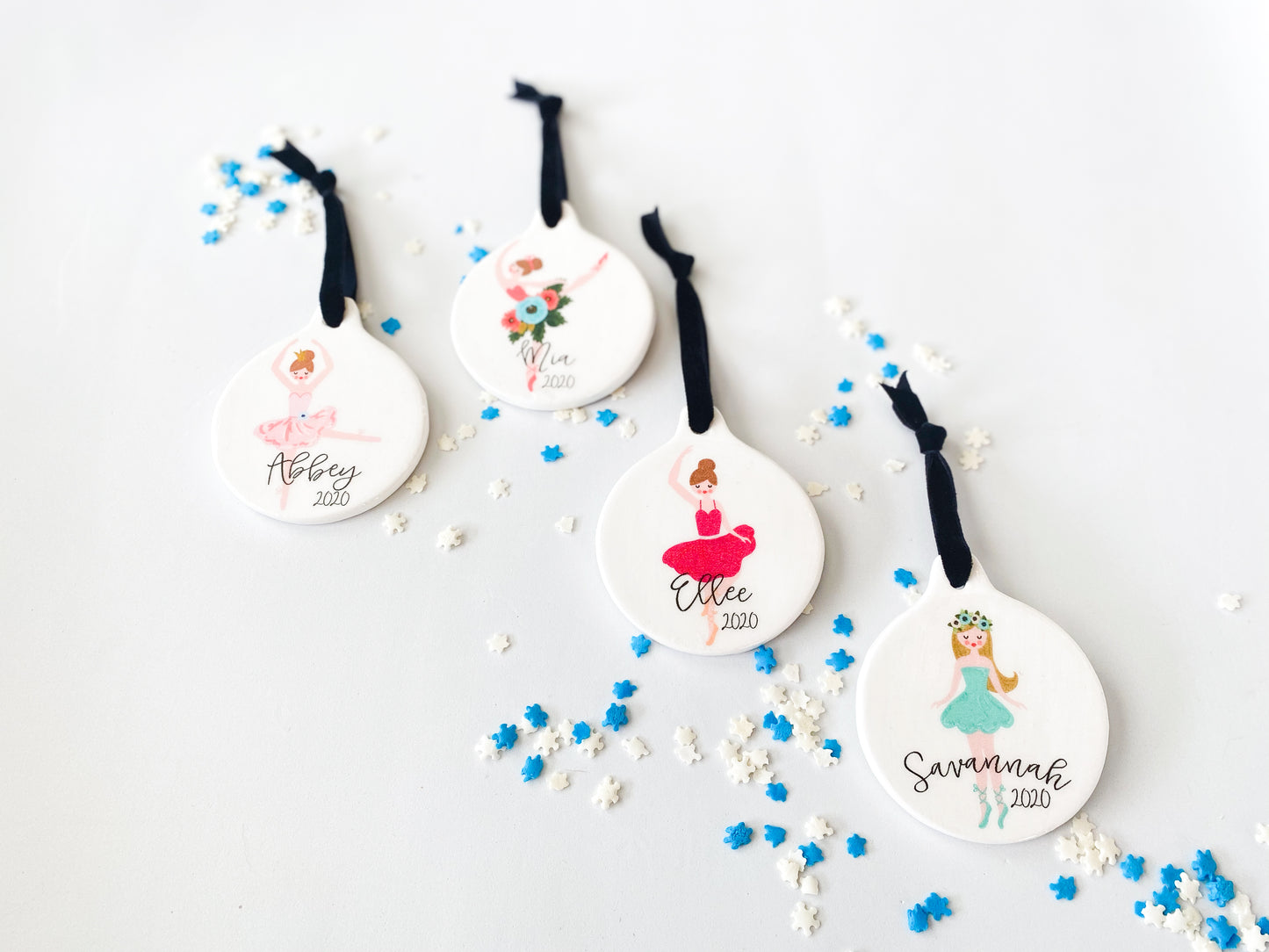 BALLERINA PERSONALIZED ORNAMENT