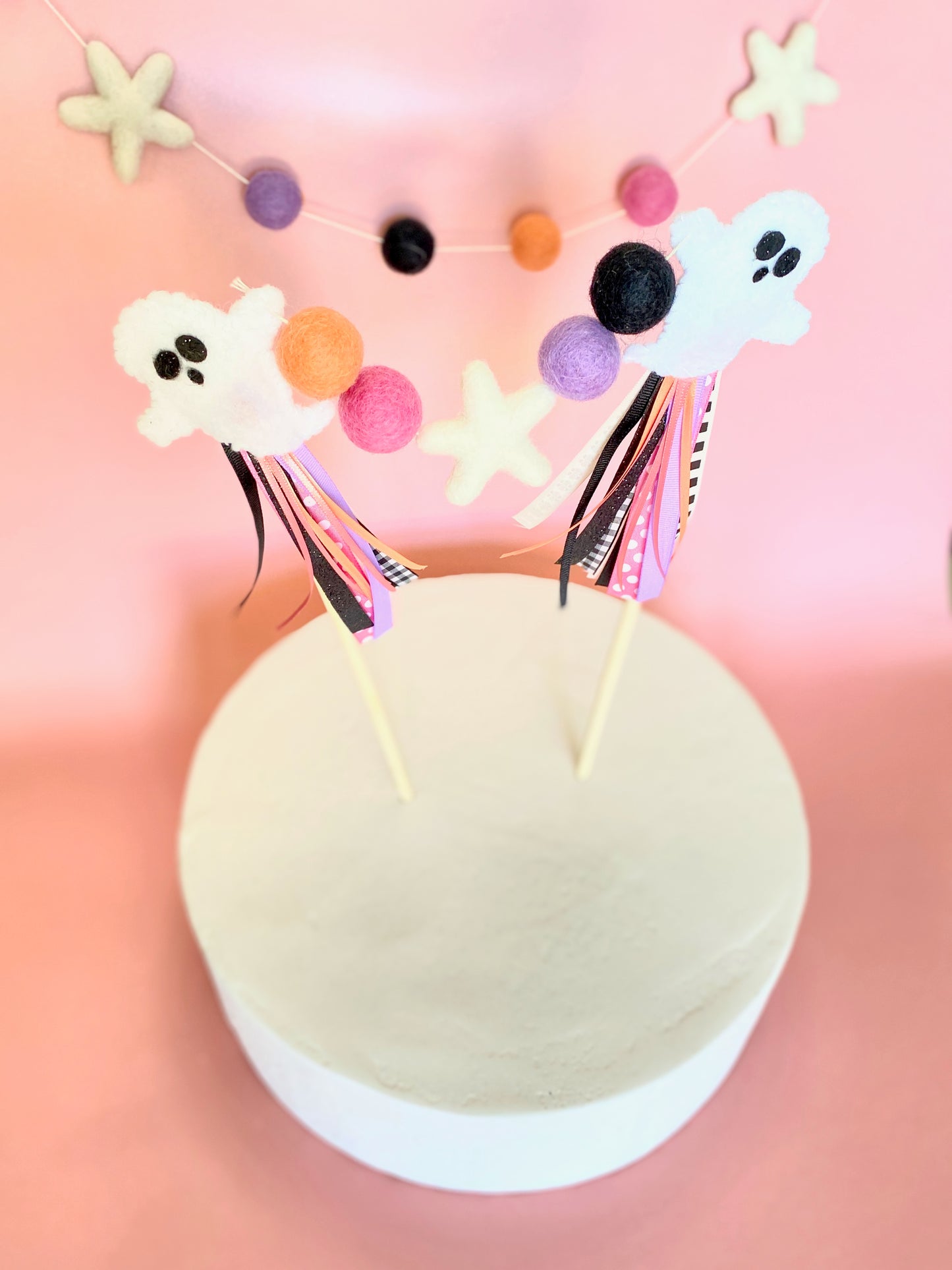 SCARY HALLOWEEN CAKE TOPPER