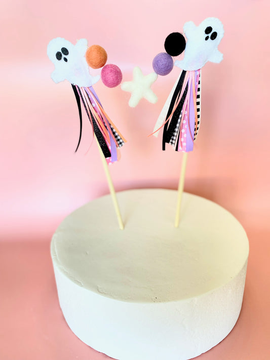 SCARY HALLOWEEN CAKE TOPPER