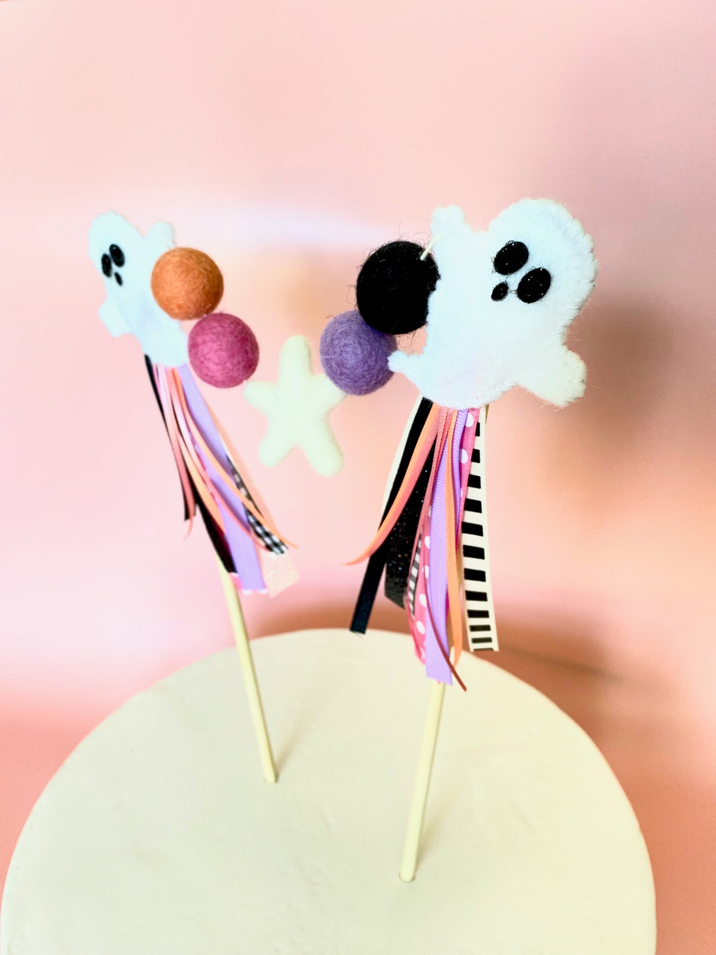 SCARY HALLOWEEN CAKE TOPPER