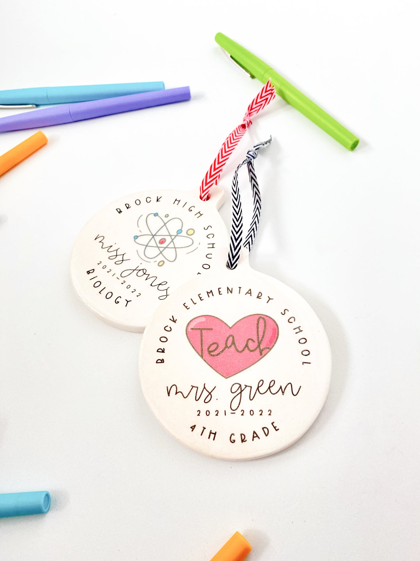 SCHOOL DAYS PERSONALIZED ORNAMENT