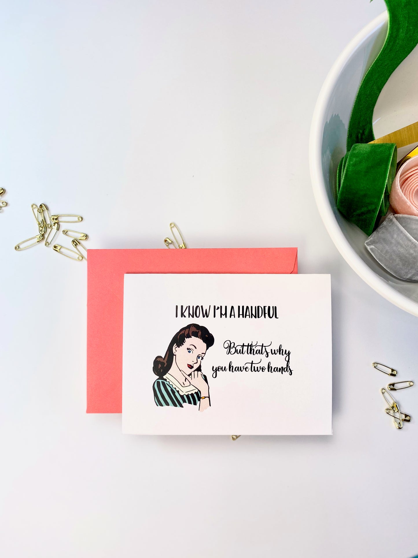 WITTY WOMEN THAT NEVER MAKE THE SAME MISTAKE GREETING CARD SET