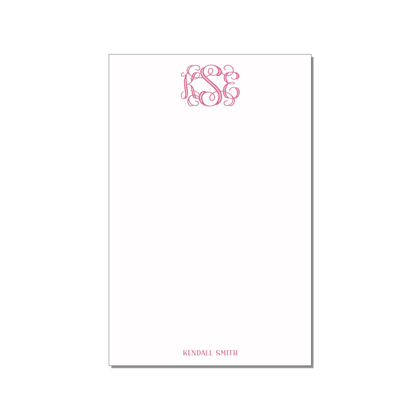 VINE MONOGRAM LARGE NOTEPAD