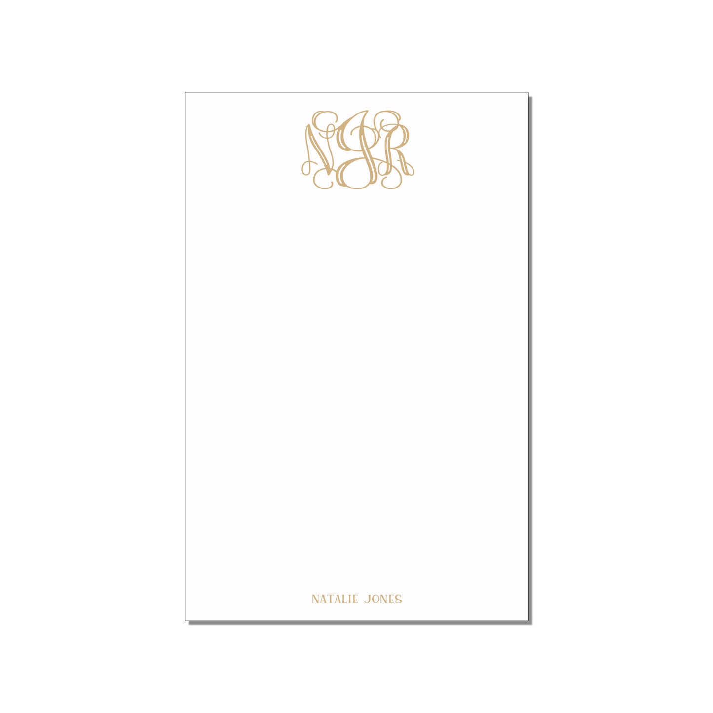 VINE MONOGRAM LARGE NOTEPAD
