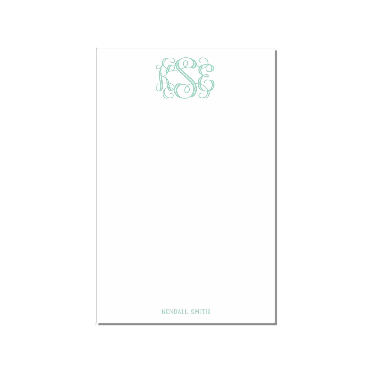 VINE MONOGRAM LARGE NOTEPAD