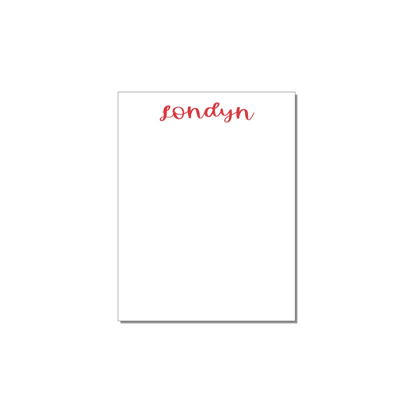 MARVELOUS PERSONALIZED NOTEPAD