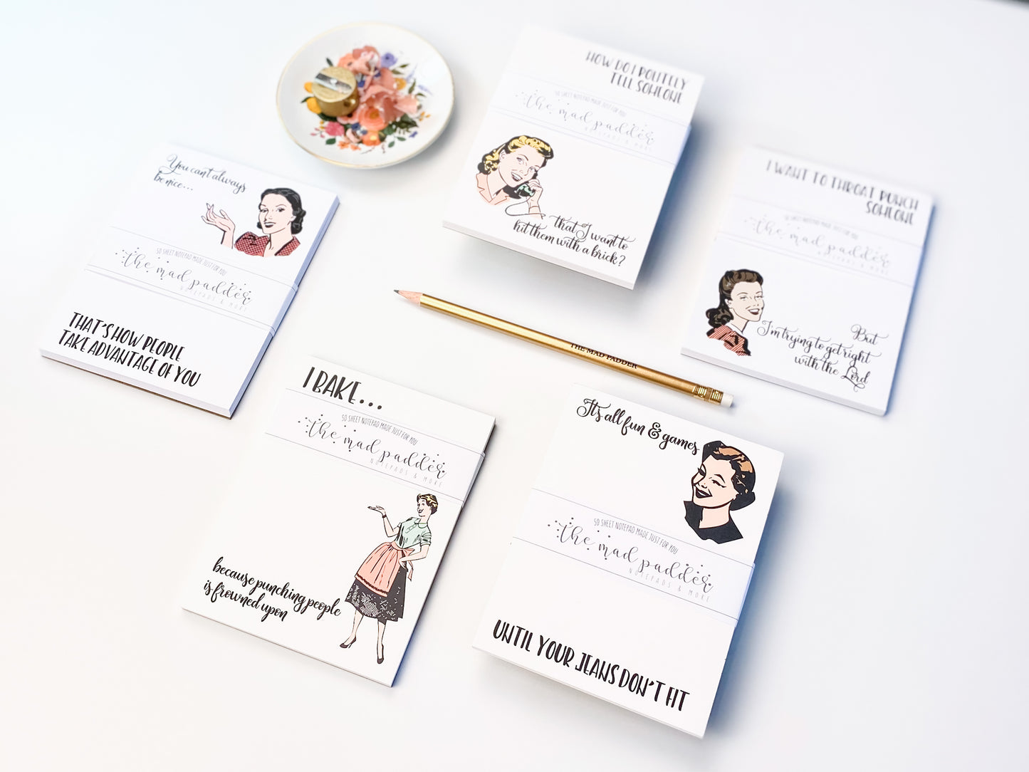 WITTY WOMEN WHO CAN'T BE NICE NOTEPADS