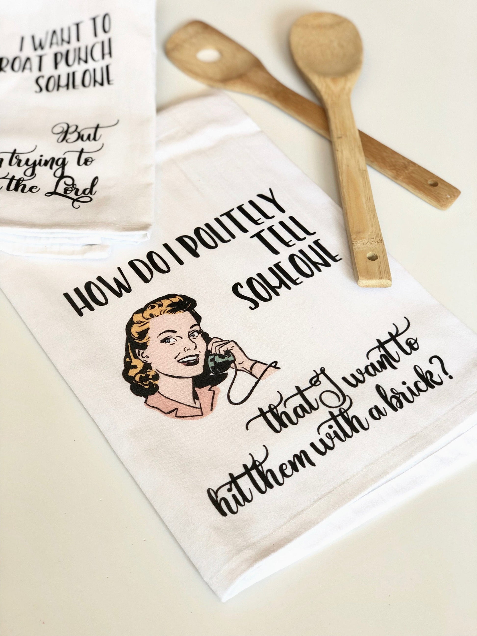 Funny Kitchen Towels - Wine, Vodka and Friends - 3 Pc Set - Dark Linen –  Twisted Anchor Trading Company