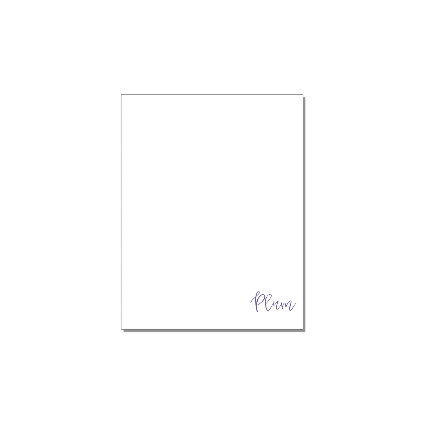 BEAUTIFUL PERSONALIZED NOTEPAD