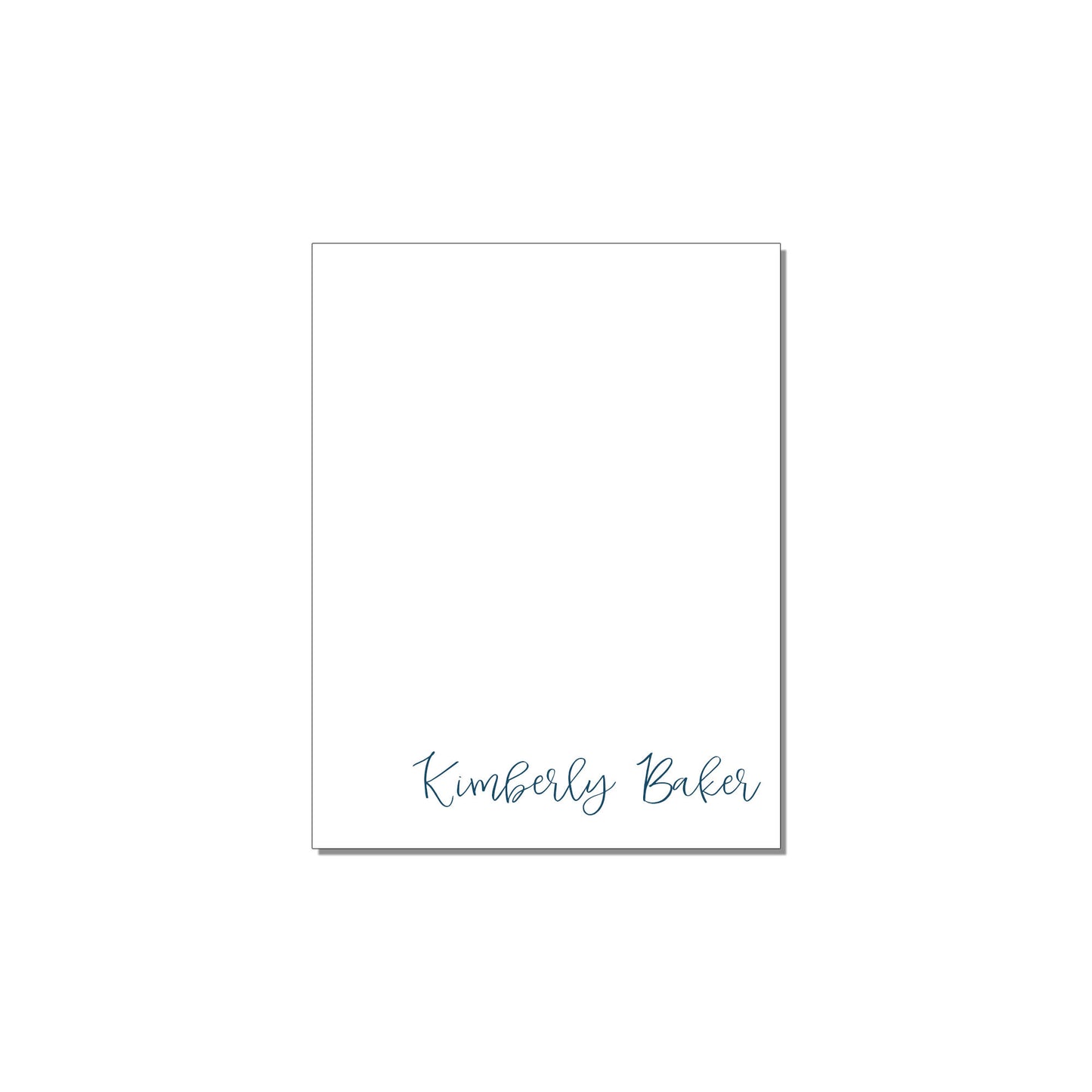 BEAUTIFUL PERSONALIZED NOTEPAD