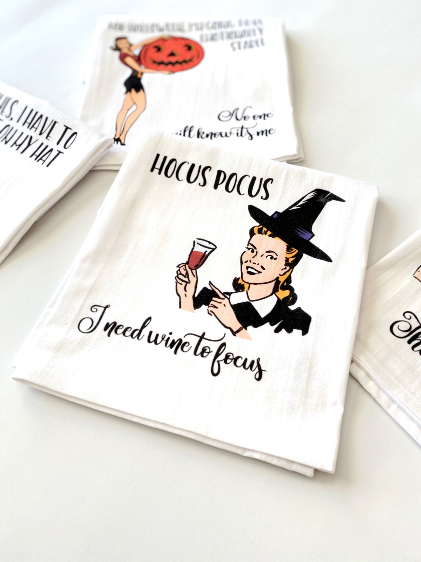 WITTY WOMEN FLOUR SACK DISH TOWELS – The Mad Padder
